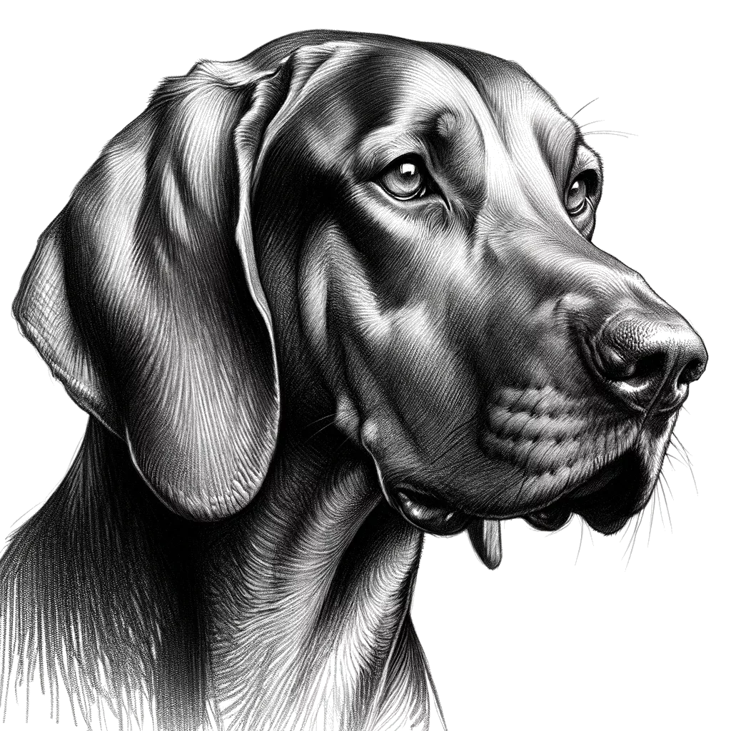 Zeichnung eines Labrador Retrievers.